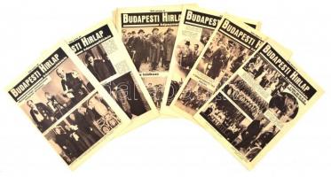 1934 Budapesti Hírlap képesmellékletének 15 száma, benne érdekes korabeli fotókkal, köztük Gömbös Gyuláról, és Horthy Miklósról is.