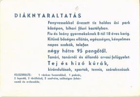 Biharmegyei diáknyaralatatás (EK)