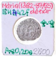 1383. Denár Ag Mária (~0,20g) T:3- Hungary 1383. Denar Ag Maria (~0,20g) C:VG Huszár 566.,Unger I.: 442f
