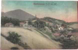 1912 Alsófernezely, Felsőfernezely, Ferneziu, Firiza; M. kir. bánya és fémkohó / mine, furnace, factory (r)