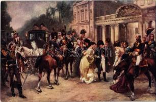 LArrivée de lImp. Maria-Louise a Paris / Napoleon and Empress Marie Louise arrive in Paris, M.J.S. 11