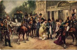 Napoleon and Empress Marie Louise arrive in Paris, M.J.S. 112. (EK)