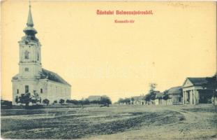 Balmazújváros, Kossuth tér, templom. W.L. 2144. (fa)