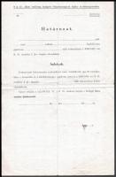 1939 M. kir. állami rendőrság rozsnyói kapitánysága által lengyel csillagász számára kiállított kény...