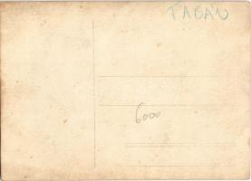 Budapest I. Tabán, utca és a szerb ortodox templom. photo (8,8 cm x 12,3 cm)