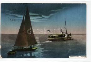 Balatonfüred tórészlet, hajók