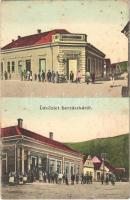 1917 Berszászka, Berzászka, Berzasca; Warnusz János üzletei. Kühn fényképész kiadása / shops (EK)