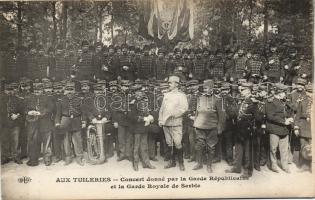 Serbian soldiers Royal guards