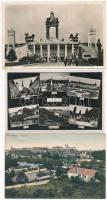 30 db főleg régi magyar és történelmi magyar városképes lap; vegyes minőség / 30 mainly pre-1945 Hun...
