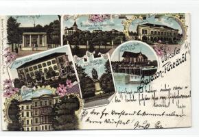 Balatonfüred litho , körbevágott