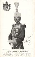 Peter I. king of Serbia