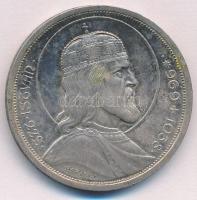 1938. 5P Ag "Szent István" T:1- patina, kis ph. Adamo P8.1
