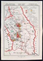 A moldvai csángók néprajzi térképe, kiadja: Magyar Földrajzi Intézet Rt., 45×31 cm