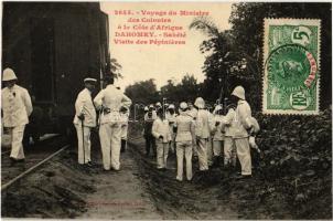 1908 Sakété, Voyage du Ministre des Colonies á la Cote dAfrique, Visite des Pépiniéres/ Travel of the Minister of the Colonies to the Cote dAfrique
