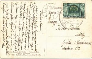 Kolozsvár, Cluj; Teatrul Maghiar / Magyar színház. Bernát kiadása / Hungarian theatre + "1940 K...