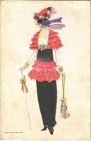 Fashion lady. B.K.W.I. 188-2. s: Mela Koehler (r)