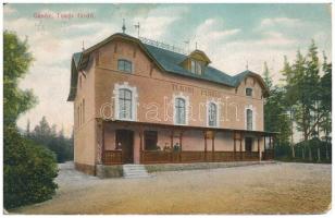 1907 Gánóc, Gansdorf, Gánovce; Tükör fürdő / spa, baths (EM)