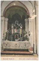 1930 Deáki, Diakovce; Római katolikus templom főoltára / Catholic church, main altar, interior (EK)