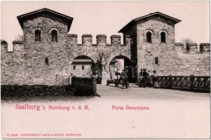 Homburg, Saalburg, Porta Decumana / castle, gate, photo