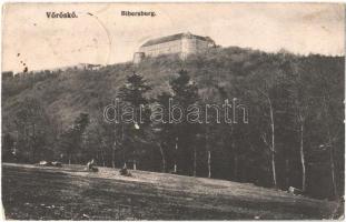 1909 Cseszte, Castá; Vöröskő vára. Levius P. S. kiadása / Bibersburg / Hrad Cerveny Kamen / castle (Rb)