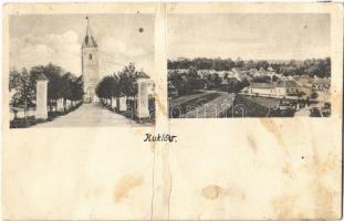 Kukló, Kuklov; Templom, látkép / church, general view (ragasztónyom / glue marks)