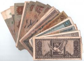 30db-os vegyes magyar pengő bankjegy tétel T:III,III-