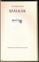 Pilinszky János: Szálkák. Bp.,1975,Szépirodalmi. 2. kiadás. Kiadói kartonált papírkötés, kiadói szak...