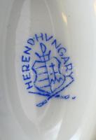 Herendi Viktória mintás vázácska. Kézzel festett, jelzett, hibátlan 9 cm