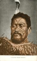 New Zealand Maori warrior