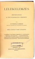 Dr. Ferenczi Sándor: Lélekelemzés. Értekezések a psyhoanalysis köréből. Bp., 1910, Szilágyi Béla. Kiadói egészvászon kötésben.