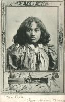 New Zealand Maori maiden (EK)