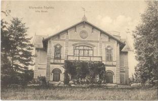 Varasdfürdő, Warasdin-Töplitz, Varazdinske Toplice; Villa Bauer (EK)
