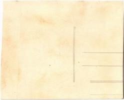 Férfi teniszezők a teniszpályán, csoportkép / Male tennis players on the tennis court. photo (10,5 x...