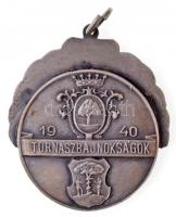 Lux Elek (1884-1941) 1940. "Matolay Elek 1836-1883 / Tornászbajnokságok 1940" jelzett Ag d...