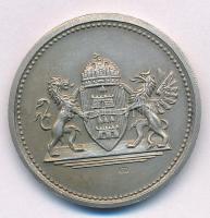 1936. "Budapest Sport Egyesület versenydíja - 1936.III.21" kétoldalas jelzetlen Ag díjérem...