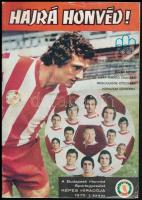 1975 Hajrá Honvéd, a Budapesti Honvéd Sportegyesület Képes Híradója, 1. szám