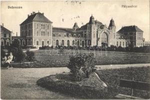 1913 Debrecen, Pályaudvar, vasútállomás