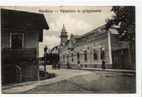 Ráckeve Városháza és Gyógyszertár