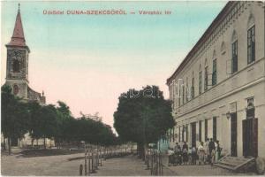 Dunaszekcső, Városháza tér, Rendőrlaktanya