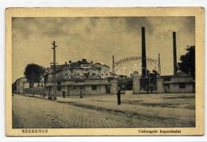 Szerencs Csokoládégyár kapu