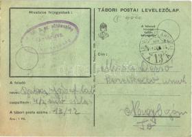 1941 Boldog Karácsonyi és Újévi Ünnepeket az Orosz Földről. A Haditudósító Szd. kiadása / WWII Hunga...