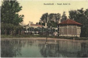 1915 Buziásfürdő, Baia Buzias; Szent Antal tó / lake (EK)