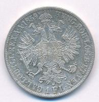 1859B 1Fl Ag "Ferenc József" T:2- 
Hungary 1859B 1 Florin Ag "Franz Joseph" C:V...