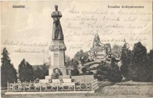 1913 Gödöllő, Erzsébet királyné szobor, emlékmű