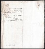 Budapest 1894. "Pesti Hazai Első Takarékpénztár-Egyesület" ideiglenes jogosultsági jegye 1...