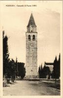 Aquileia, Aquileja; Campanile di Popone / bell tower of Popone, church