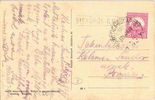 1929 Kiskőrös, Hősök szobra, emlékmű, olvasható nevekkel. Petőfi könyvnyomda kiadása + "KISKŐRÖ...