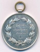 1893. "Vas Vármegyei Sport-Egylet 1893" jelzetlen Ag sport díjérem, hátoldalon gravírozva ...