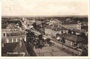 1933 Kisújszállás, látkép, Városháza, Árvai Rezső üzlete. Papi Lukács kiadása