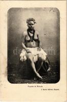Popinée de Makada / African native folklore, nude (pinhole)